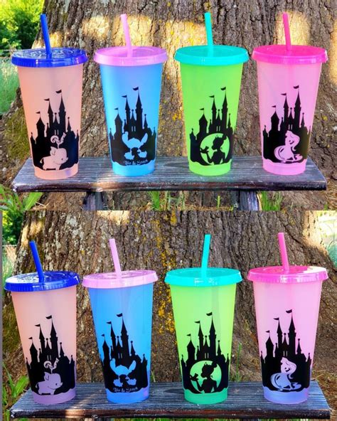 Embrace the magic of color with these stunning color-changing cups